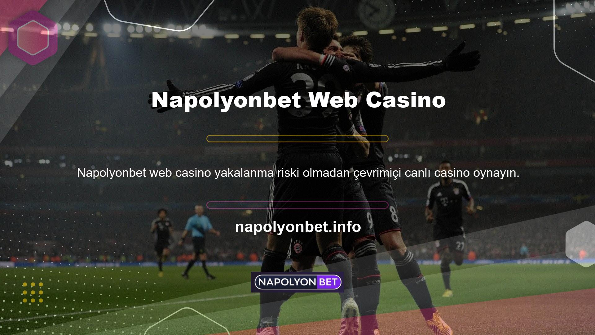 Canlı bahis ve casino oyun sitesi Napolyonbet müşterilerine bu güveni sunmaktadır